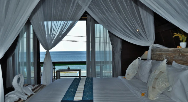 Семейный люкс c 1 комнатой с видом на океан Ocean Terrace Suite And Spa Luxury