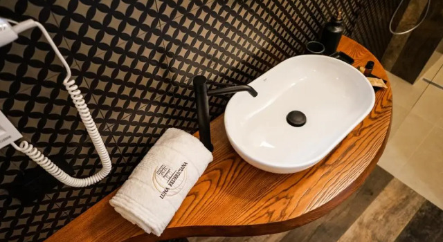 Двухместный номер Deluxe с балконом Luna Federiciana Luxury Room & Spa