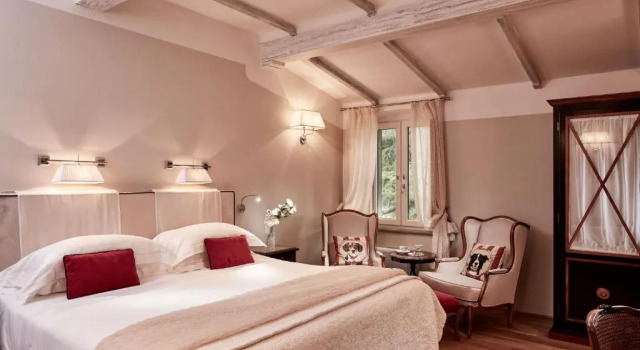 Двухместный номер Deluxe Villa di Piazzano - Small Luxury Hotel of the World
