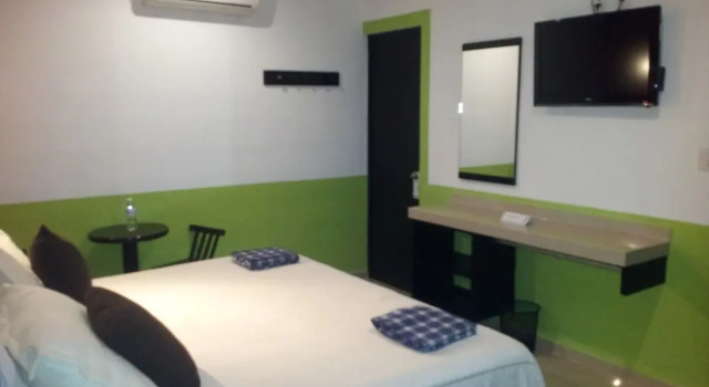 Standard Kahden hengen huone näkymä Hotel Catedral Campeche