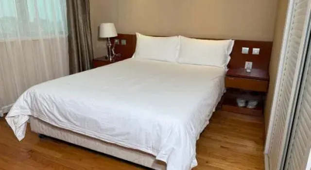 Люкс Deluxe Zhongxin Wuniucheng Apartment Hotel