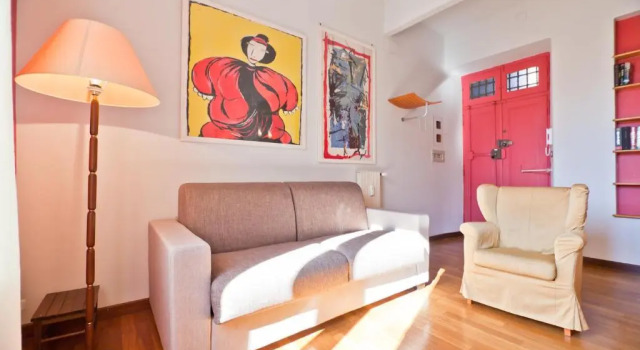 Апартаменты с 2 комнатами Porta Portese Colorful Flat