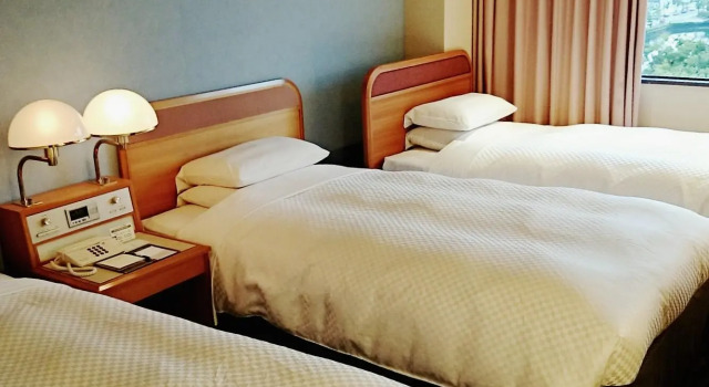 Трёхместный номер Executive Hotel New Otani Saga
