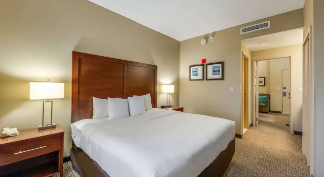 Двухместный люкс Executive Comfort Suites Chicago O'Hare Airport