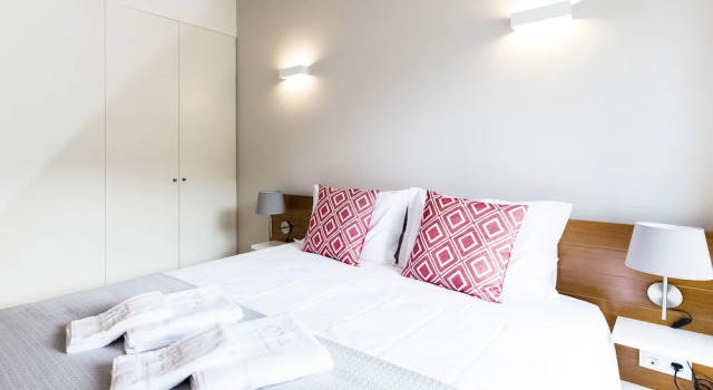 Апартаменты с 2 комнатами с балконом Oporto Trendy River