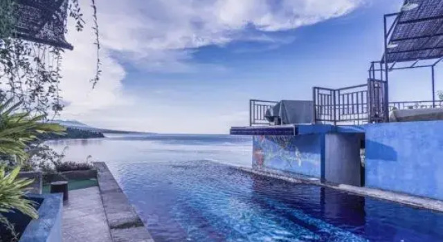 Люкс Waenis Sunset View Hotel and Restaurant, Amed, Bali