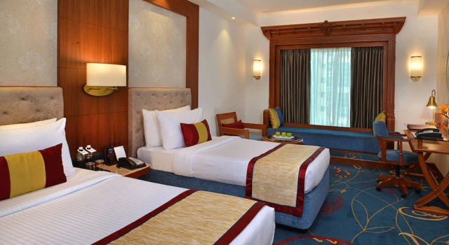 Двухместный номер Deluxe с видом на сад Fortune Landmark, Ahmedabad - Member ITC Hotels Group