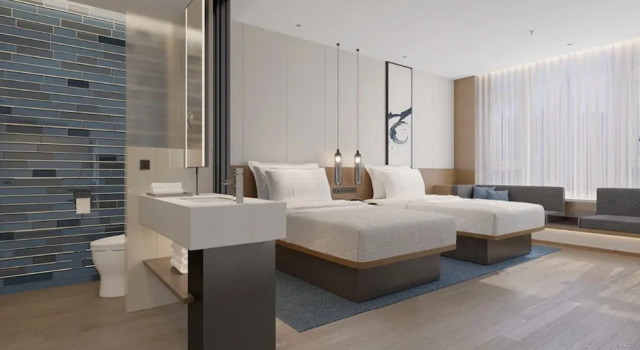 Четырёхместный номер Premium Fairfield by Marriott Liaocheng Dongchangfu