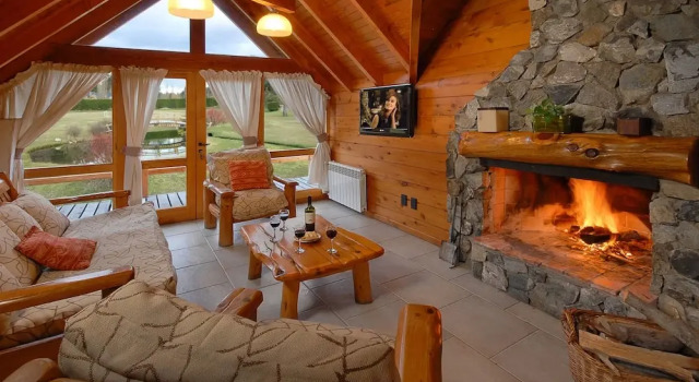 Коттедж Comfort с 3 комнатами La Estancia Cabañas