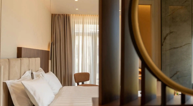 Двухместный номер Deluxe с балконом Aetheria Boutique Hotel & Spa