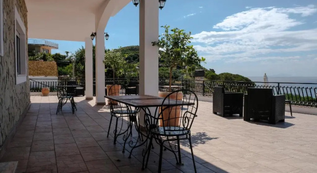 Апартаменты с видом на бассейн Villa Maria Gaeta