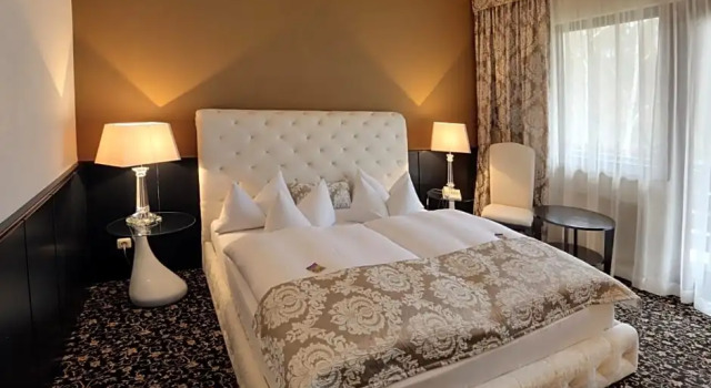 Luxo quarto Hotel Forsthaus