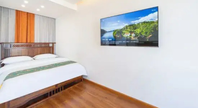 Люкс Premium с видом на горы Xiangju·Sunrise Golden Mountain Designer Homestay