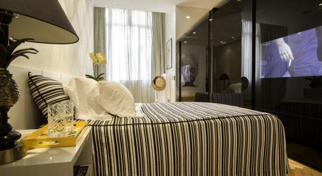 LineRio Copacabana Luxury Residence 423, Забронировать Отель Отели штата Рио-де-Жанейро с парковкой, Парковка