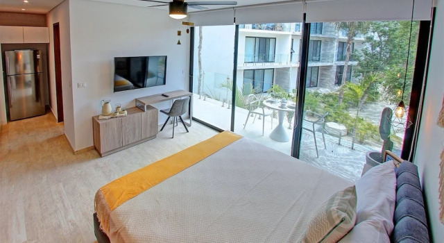 Modern Chic Studio With Panoramic Rooftop Pool, PANORAMIC A 201- By Salt-Kisses, Prenota Appartamento Hotel a Quintana Roo con parcheggio, Parcheggio