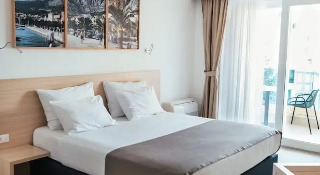 Апартаменты с 2 комнатами с видом на горы City Beach Makarska