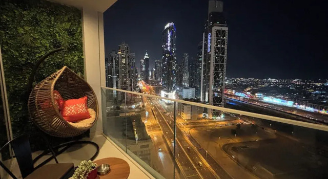 Апартаменты Luxury Downtown Dream Sea View Near Dubai Mall