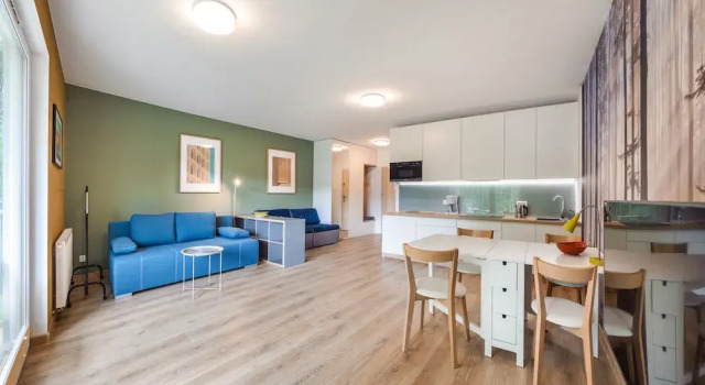 Студия с балконом Apartamenty Sun & Snow Euronia