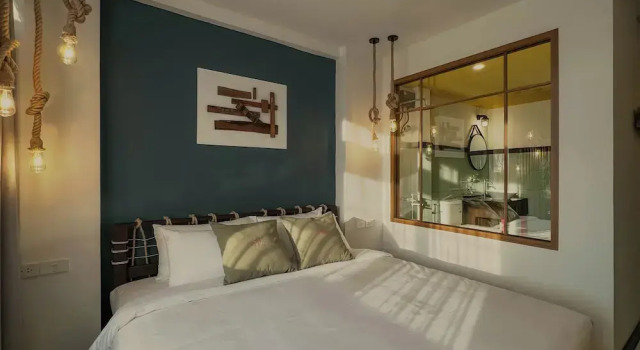 Двухместный номер Deluxe с видом на город Belivin98 Sense of Pier Sathorn Residence