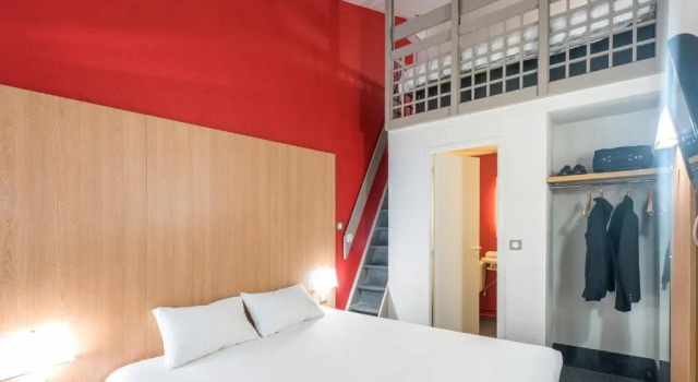 Номер Standard B&B HOTEL Brest Kergaradec Aéroport