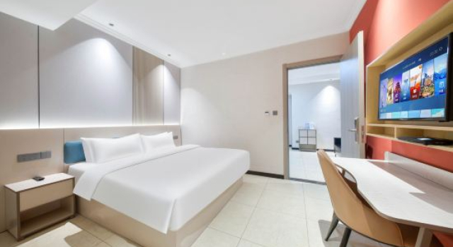 Люкс Zenpeace Selected Hotel (Hangzhou Qianjiang New Town Qingchun Square Subway Station)