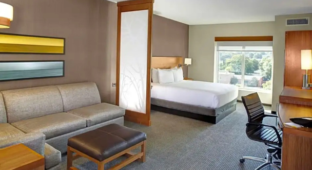 Двухместный люкс c 1 комнатой Hyatt Place Columbia/Downtown/The Vista