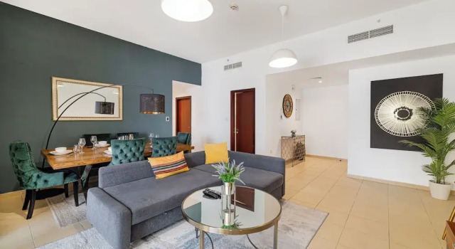 Elegant 1Br Apart With Beach Access In Dubai Creek, Забронировать Дом для отпуска Дубай Эмират Дубай