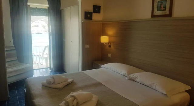 Двухместный номер Standard с балконом и с видом на море Hotel La Baia