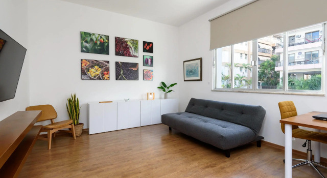 Amplo Apartamento Decorado Em Ipanema | Bt 185/401, Забронировать Апартаменты/квартира Отели штата Рио-де-Жанейро с завтраком, Завтраки