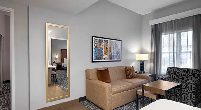 Четырёхместный номер Standard с 2 комнатами Homewood Suites by Hilton Columbus/Airport