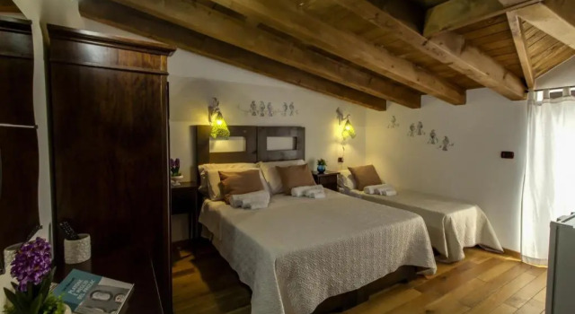 Трёхместный номер Standard с балконом Villa Ghetta Country House