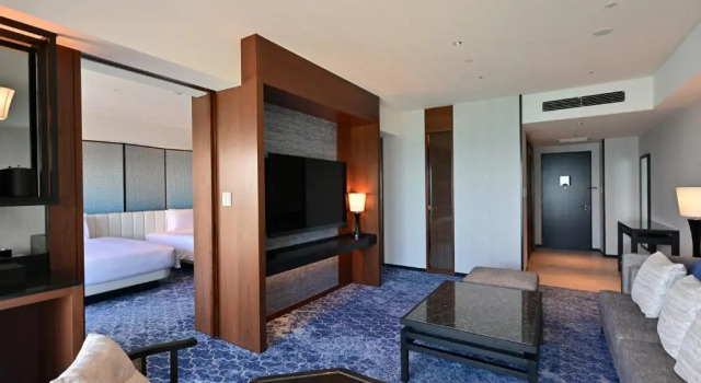 Двухместный люкс Deluxe Ryukyu Hotel & Resort Nashiro Beach