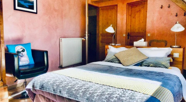 Двухместный номер Standard с красивым видом из окна Chambre dHôtes La Grange des Ecrins