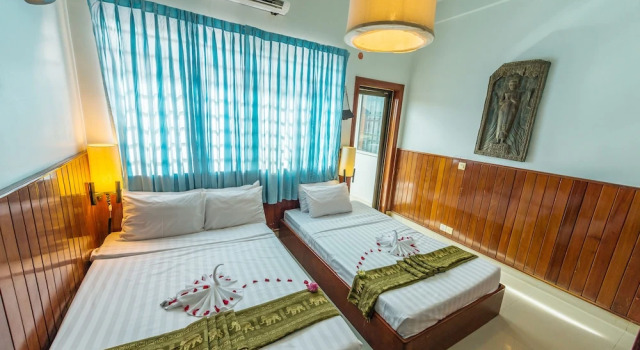 Двухместный номер Deluxe с видом на город Travellerhome Angkor
