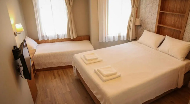 Standardní Třílůžkový pokoj a výhledem na moře Rumeli Hotel