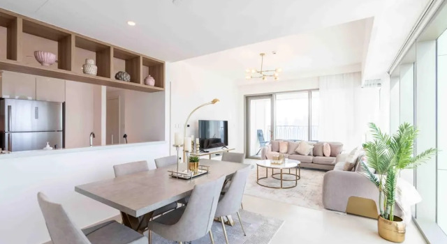 Regal 3BR Maid w Burj Khalifa View Balcony, Забронировать Апартаменты/квартира Дубай Эмират Дубай, рядом с Дубайский аквариум