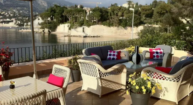 Cap Ferrat Luxury Terrace Sea Front, Rezerwuj Apartament Cap Ferra Alpes-Maritimes