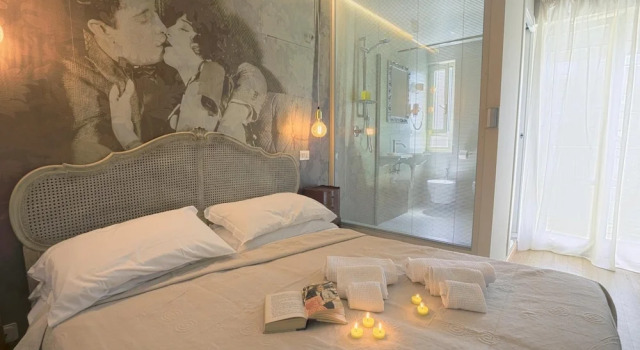 Номер Deluxe с балконом и с видом на море Hotel Mocambo