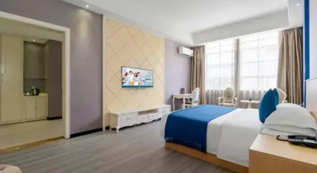 Люкс Business Gelingeli Hotel (Wanhua Building Branch, Cross Street Downtown, Yulin)