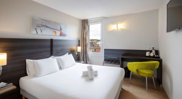 Двухместный номер Standard Kyriad Belfort Centre Gare