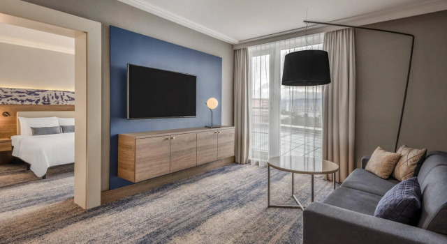 Двухместный полулюкс c 1 комнатой Courtyard by Marriott Linz