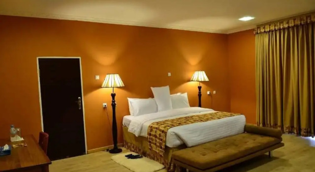 Двухместный номер Deluxe с балконом Kivu Lodge