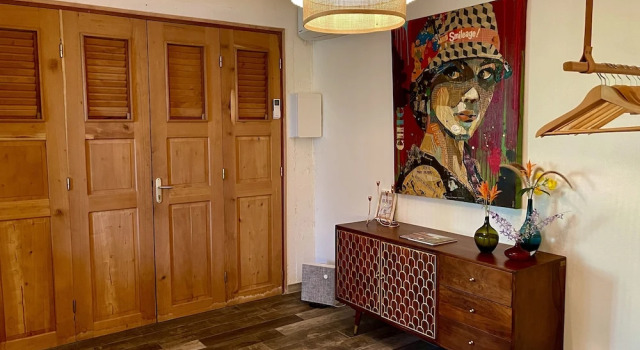 Апартаменты Deluxe с балконом и с видом на сад Habitation Caféière Samana Beauséjour