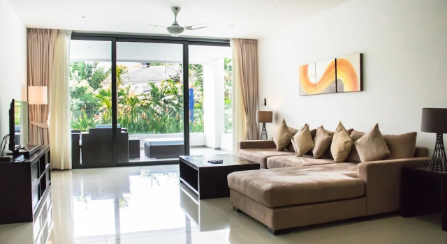Апартаменты Luxury с 2 комнатами с видом на бассейн Sansuri Resort Phuket