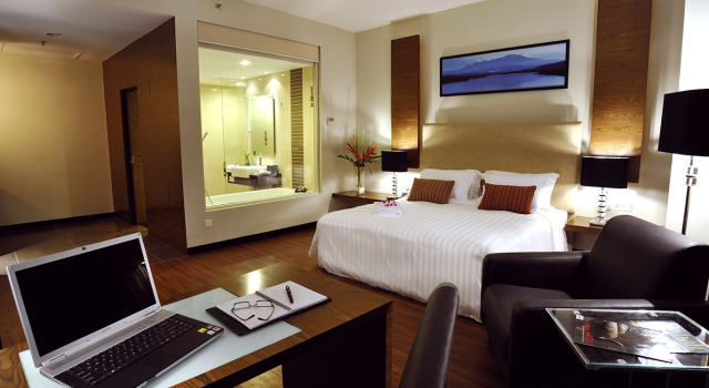 Номер Deluxe Grand Borneo Hotel