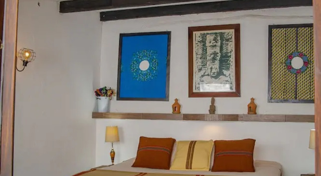 Номер Deluxe Nikikot Hotel and Hostal Food & Drink