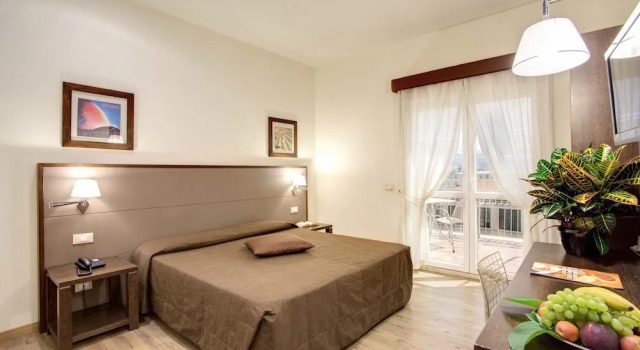 Двухместный номер Superior с балконом и с видом на город Hotel Delle Nazioni