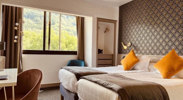 Двухместный номер Standard с красивым видом из окна The Originals Boutique Hotel Le Panorama Mont Dore