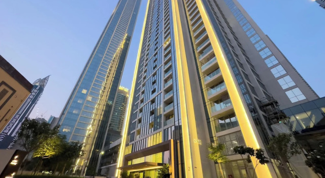 Whitesage - Chic Condo With Incredible Fountain and Sea View, Забронировать Отель Дубай Эмират Дубай, рядом с Дубайский аквариум