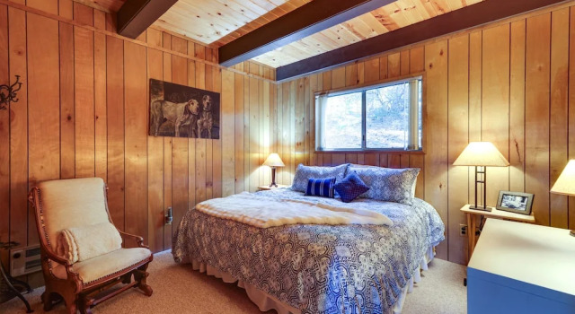 3 Mi to Big Trees State Park: Cabin w/ Deck, Rezervați Casă de vacanță Dorrington Statele Unite ale Americii